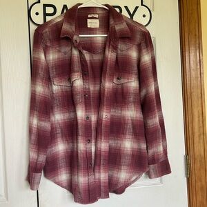 American Eagle super soft oversized flannel